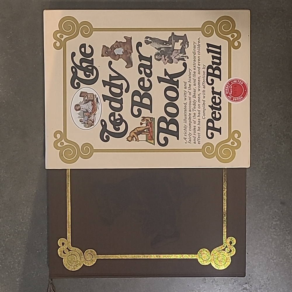 THE TEDDY BEAR BOOK BY PETER BULL AUTOGRAPH SIGNED COLLECTORS LIMITED EDITION